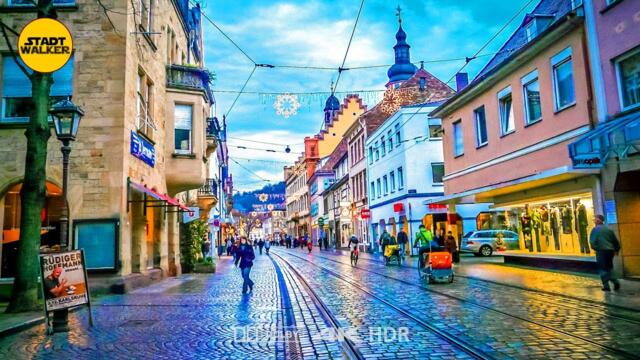 Karlsruhe, Germany 🇩🇪 | Relaxing Walk in the beautiful City Center