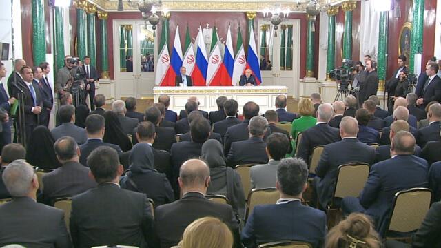 Пресс-конференция по итогам российско-иранских переговоров