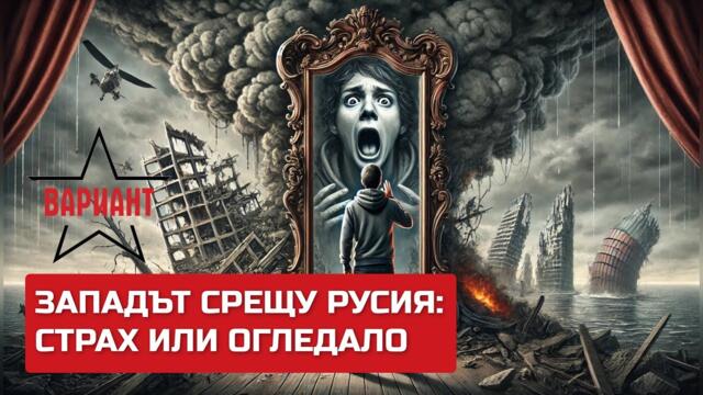 ЗАПАДЪТ СРЕЩУ РУСИЯ: СТРАХ ИЛИ ОГЛЕДАЛО?,  Вариант #397