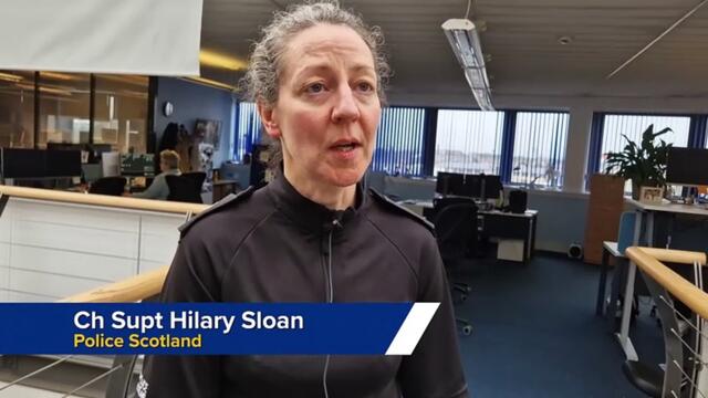Storm Eowyn: Chief Superintendent Hilary Sloan, head of road policing, Police Scotland