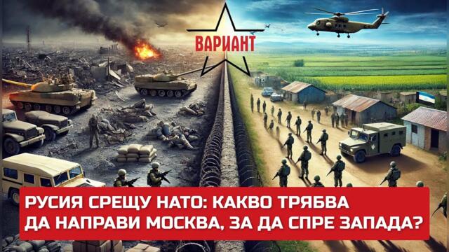 РУСИЯ СРЕЩУ НАТО: КАКВО ТРЯБВА ДА НАПРАВИ МОСКВА, ЗА ДА СПРЕ ЗАПАДА?,  Вариант #401