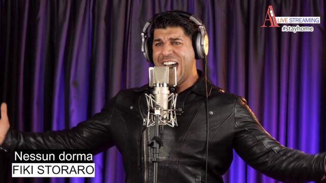 Фики пее NESSUN DORMA/ Fiki sings NESSUN DORMA