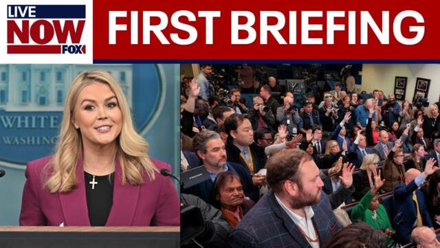 Full: Trump Press Secretary Karoline Leavitt holds first White House Briefing