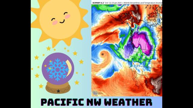 Pacific NW Weather: Ridges and Arctic Air...