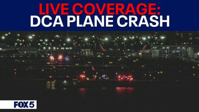 LIVE COVERAGE: Plane crash at DCA | FOX 5 DC