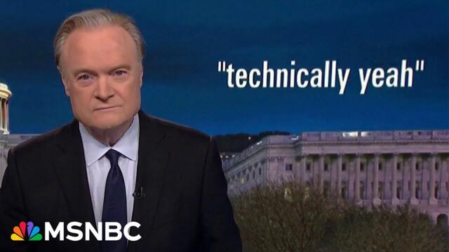 Lawrence: Trump could not finish his first week as president ‘without violating the law’