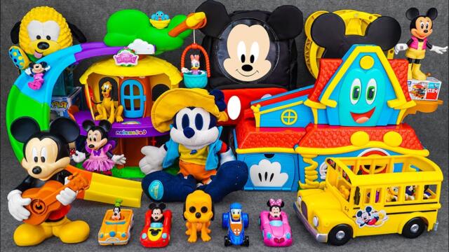 Satisfying with Unboxing Disney Junior Mickey Mouse Jumbo Fun House Playset| Review Toys ASMR