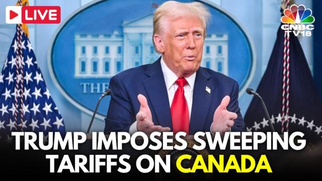 USA LIVE: President Donald Trump imposes Tariffs on China, Canada and Mexico | White House | N18G