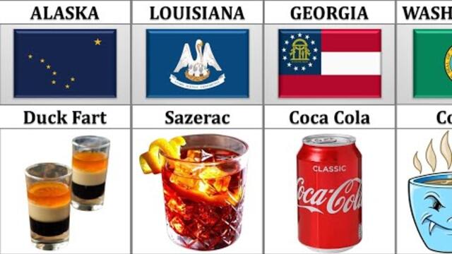 The Most Popular Drink In Every US State | You Won’t Believe #1!