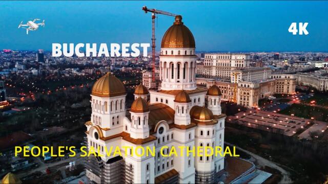 Bucharest Romania | Stunning Day & Night Drone Tour | Iconic Landmarks & Cityscape in 4K Ultra HD