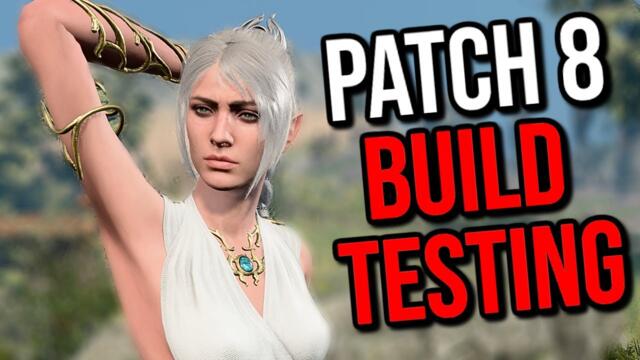 Creating the Most OP Patch 8 Builds - New Subclasses [Playtest]