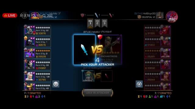 BG time C5 push and 500 sub grind