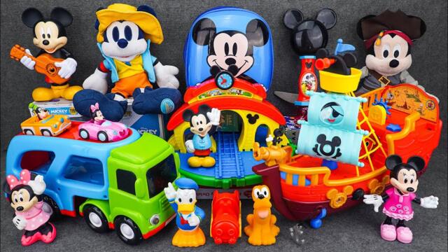 Satisfying with Unboxing Disney Junior Mickey Mouse Train Station Playset | Review Toys ASMR