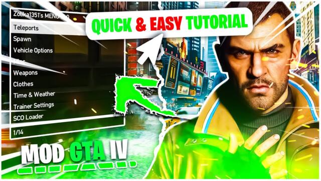 🔥How To Install Mod Menu (Trainer) In GTA IV ✅ | Get Mod Menu In GTA IV - 2024