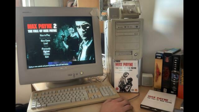 MAX PAYNE 2 on a Retro PC #retrogames