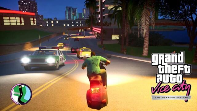 GTA Vice City Next-Gen Edition Mod - The Chase