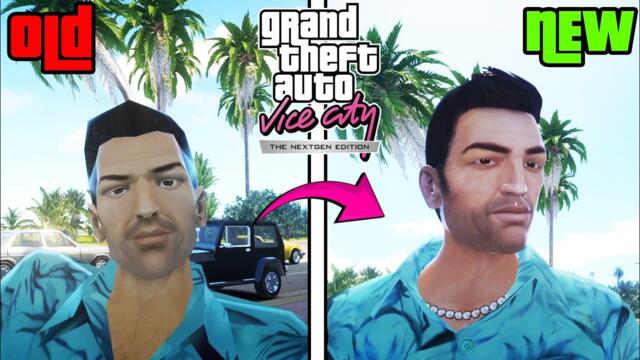 GTA Vice City NextGen edition Just got even Better | Comparison