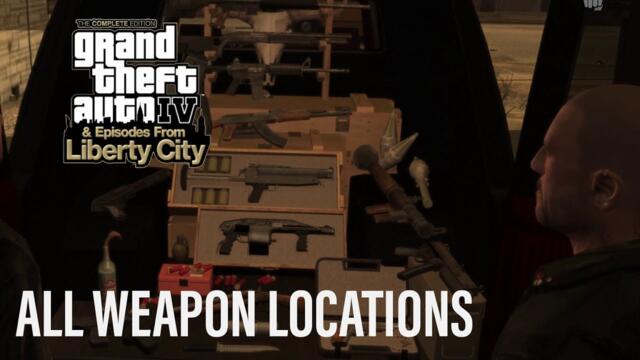 Every Weapon Location in GTA IV: The Complete Edition [All Platforms/Versions]