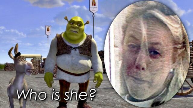 Mysterious photograph of woman, hidden in SHREK