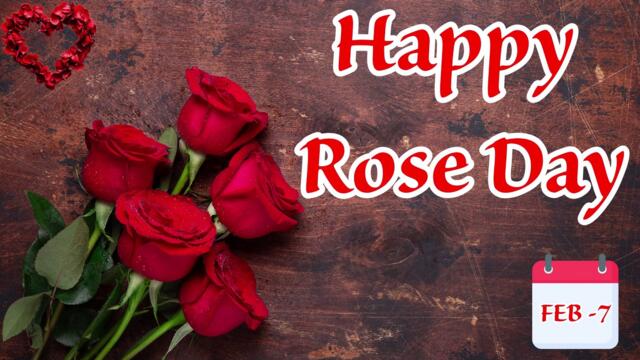 Happy Rose Day 2025 | Spread Love with This Beautiful Animation |  Whatsapp Status and Wishes |