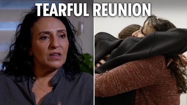 Freed Israeli hostage tells mum she 'can't be fully happy'