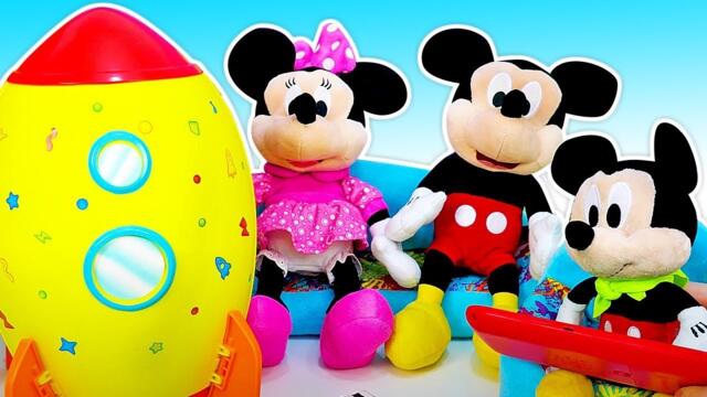 🔴 ¡La divertida familia de Mickey Mouse! Los mejores episodios. Juguetes de peluche para niños. 2025-02-09 03:58