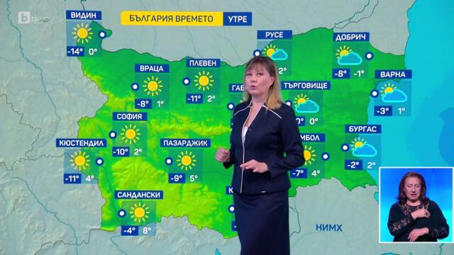 BTV Времето (10.02.2025 г. – централна емисия)