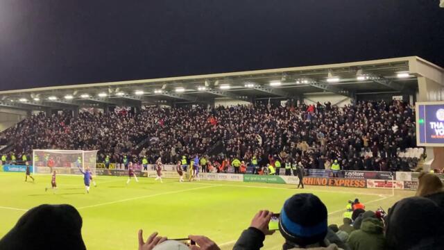 Hearts fans go daft in jubilant Scottish Cup celebrations