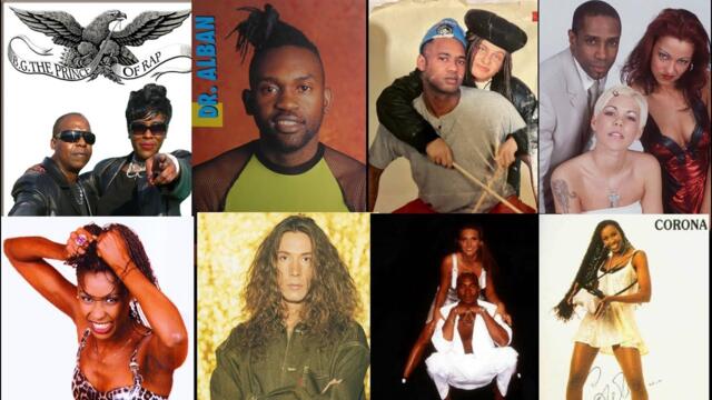 EURODANCE MIX. B.G. The Prince Of Rap, Corona, Cappella, Mr. President, 2 Brothers On The 4 th Floor
