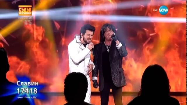 Славин Славчев & Joe Lynn Turner Street Of Dreams The X Factor Bulgaria 2014-2015 Final