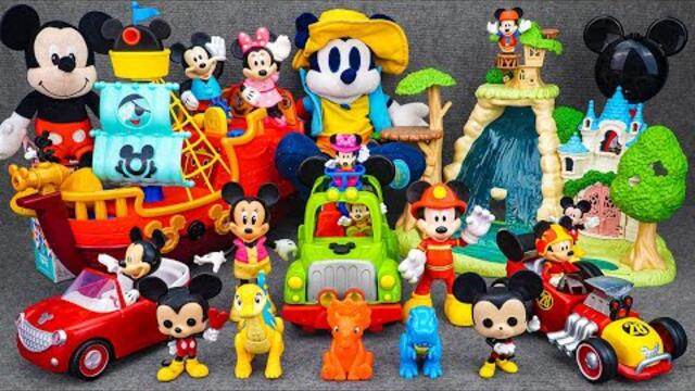 Satisfying with Unboxing Disney Mickey Mouse Treasure Adventure Pirate Ship | Review Toys ASMR