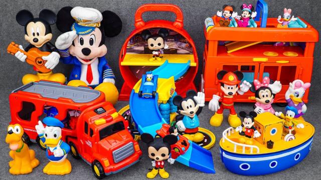 Satisfying with Unboxing Disney Junior Mickey Mouse Clubhouse Slide Playset | Review Toys ASMR
