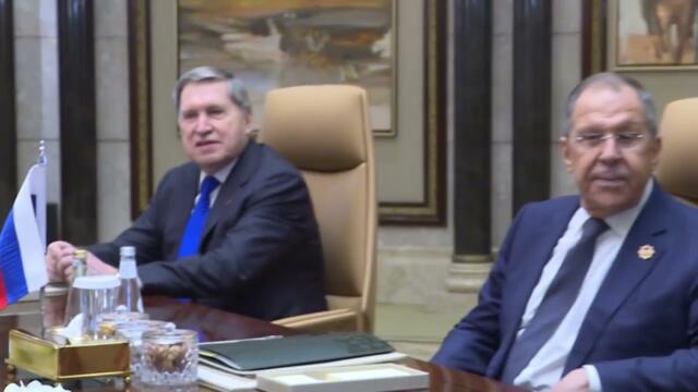 Начало переговоров российской и американской делегаций, Эр-Рияд, 17 февраля 2025 года