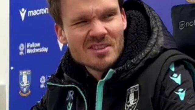 Disappointed Danny Röhl reacts to Coventry City defeat for Sheffield Wednesday