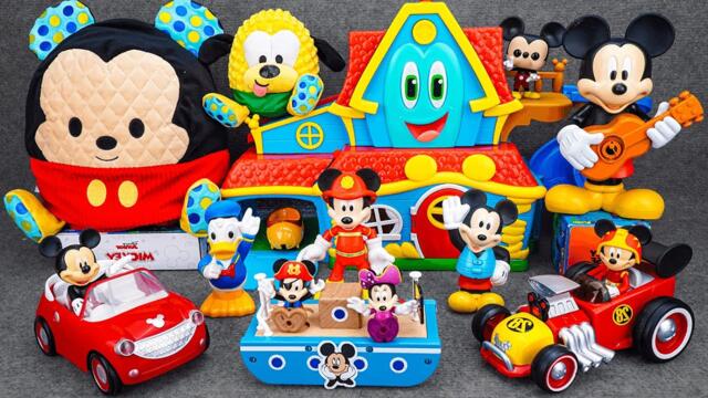 Satisfying with Unboxing Disney Junior Mickey Mouse Jumbo Fun House Playset| Review Toys ASMR