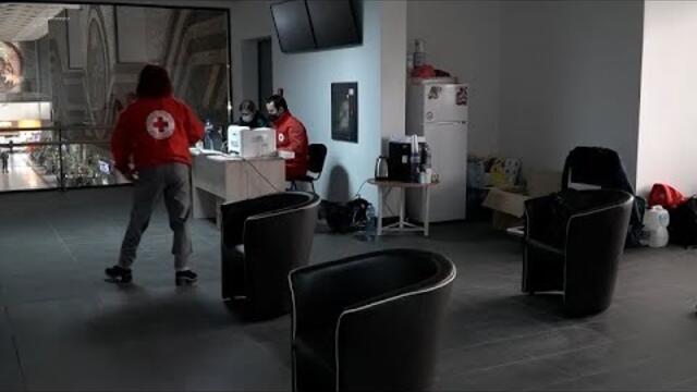 ОБЛАСТЕН КРИЗИСЕН ЩАБ ЗА БЕЖАНЦИ ОТ УКРАЙНА ОТОВРИ ВРАТИ В СОФИЯ (16.3.2022)
