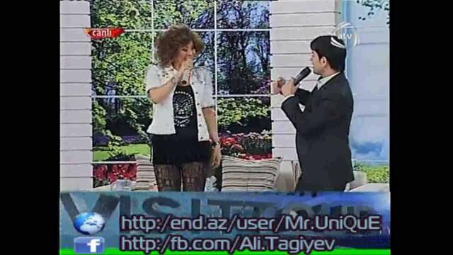 Aygun Kazimova ft Uzeyir Mehdizade - Qoy Hami Bizden Danishsin HD  (2012)