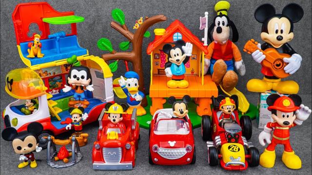 Satisfying with Unboxing Disney Mickey Mouse Tree House Adventure Set| Review Toys ASMR