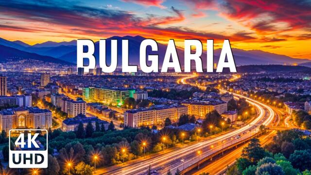 Wonder of Bulgaria – Relaxing Film with Lively Night Cities and Stunning Lights – Video 4K UHD