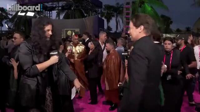 Arthur Hanlon Reveals He's Going To Close The Show With Angela Aguilar | Premio Lo Nuestro 2025