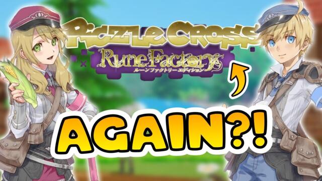 We're Getting Another Rune Factory Spin-Off!! Piczle Cross: Rune Factory