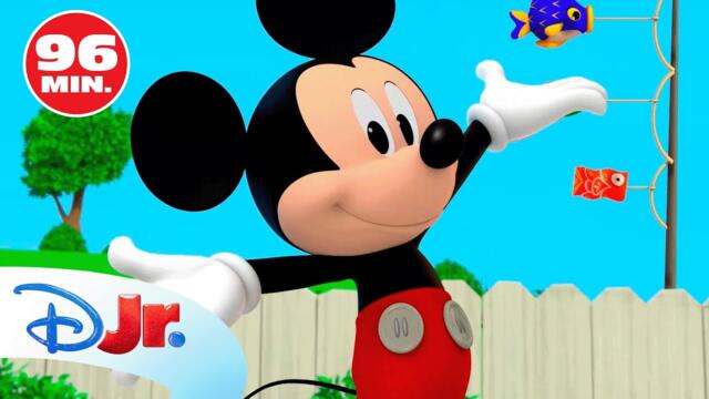 MICKEY & YO: ¡Acompaña a Mickey en rutina diaria y sus juegos favoritos! 💖 | @DisneyJuniorES