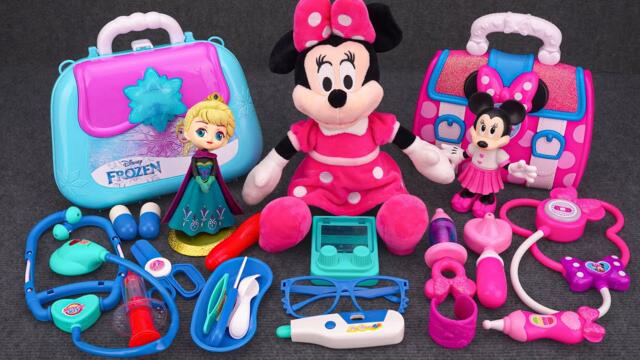 🌟Toy ASMR🌟 65🧪 Minutes Satisfying with Unboxing Mickey Mouse Doctor toys & Ambulance ASMR
