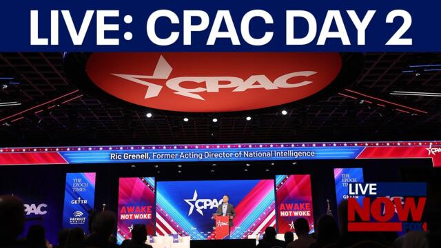 LIVE: CPAC 2025 features President Trump's Press Secretary & National Security Adviser Waltz