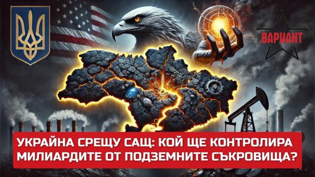 УКРАЙНА СРЕЩУ САЩ: КОЙ ЩЕ КОНТРОЛИРА МИЛИАРДИТЕ ОТ ПОДЗЕМНИТЕ СЪКРОВИЩА?,  Вариант #432
