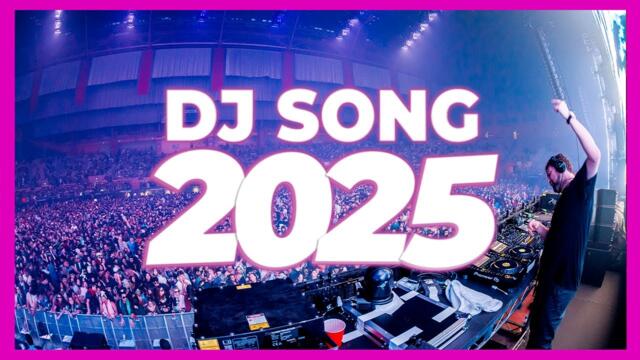 DJ SONG 2025 - Remixes & Mashups of Popular Songs 2025 | DJ Remix Songs Club Music DJ Disco Mix 2024