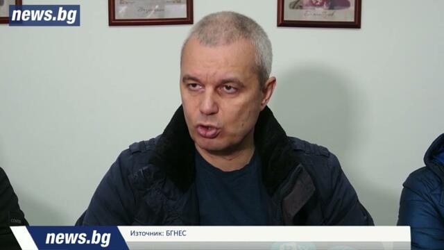 Костадин Костадинов иска България вън от Европейския съюз