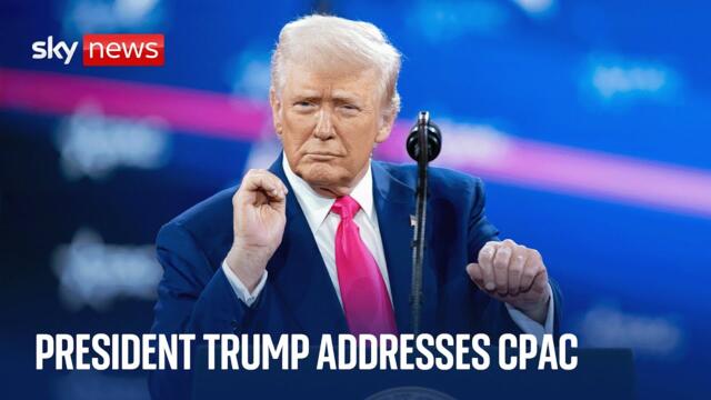 President Trump's full speech at CPAC
