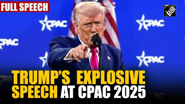 “USAID, Kash Patel, Joe Biden, Border invasion & much more…” President Trump remarks at CPAC