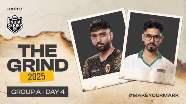 [ENG] realme BGIS 2025 | THE GRIND | Group A - Day 4